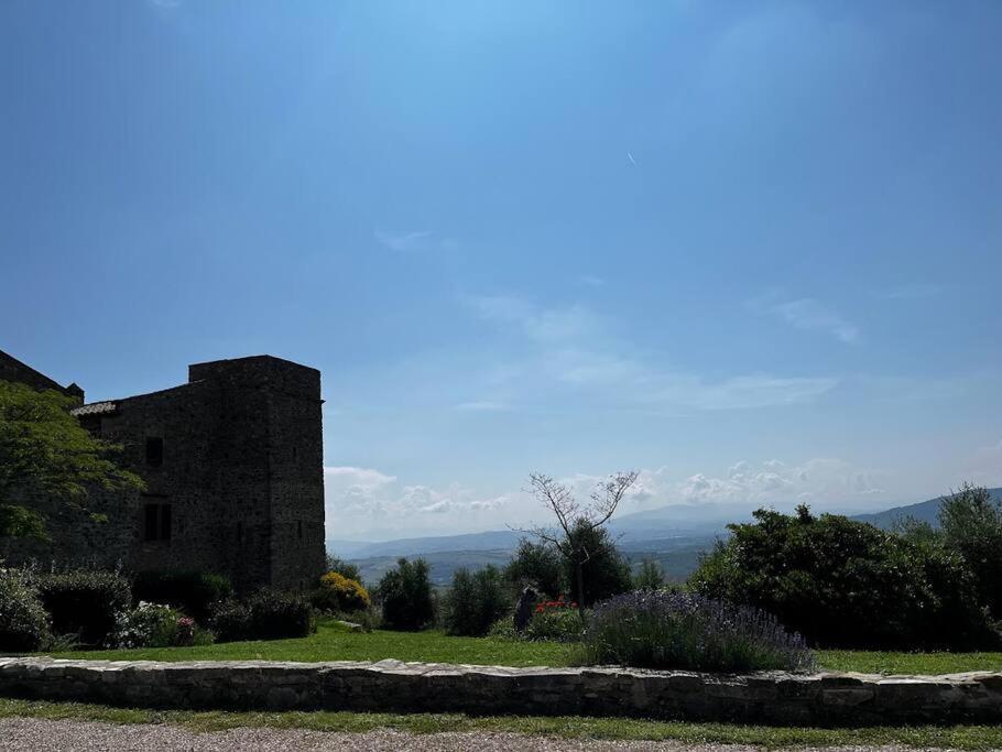 Medieval Tower In Umbria With Swimming Pool Montelagello Exterior foto